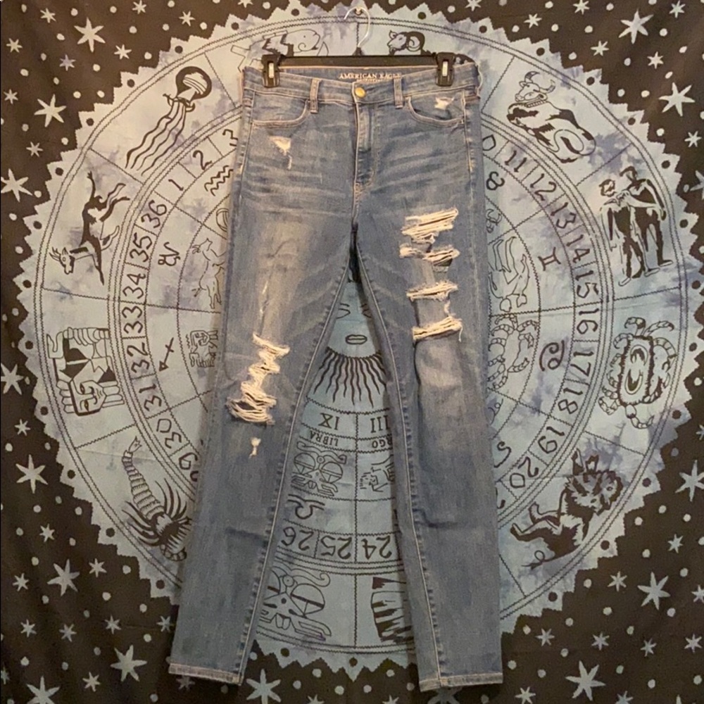 American Eagle Super Stretch Hi-Rise Jeggings